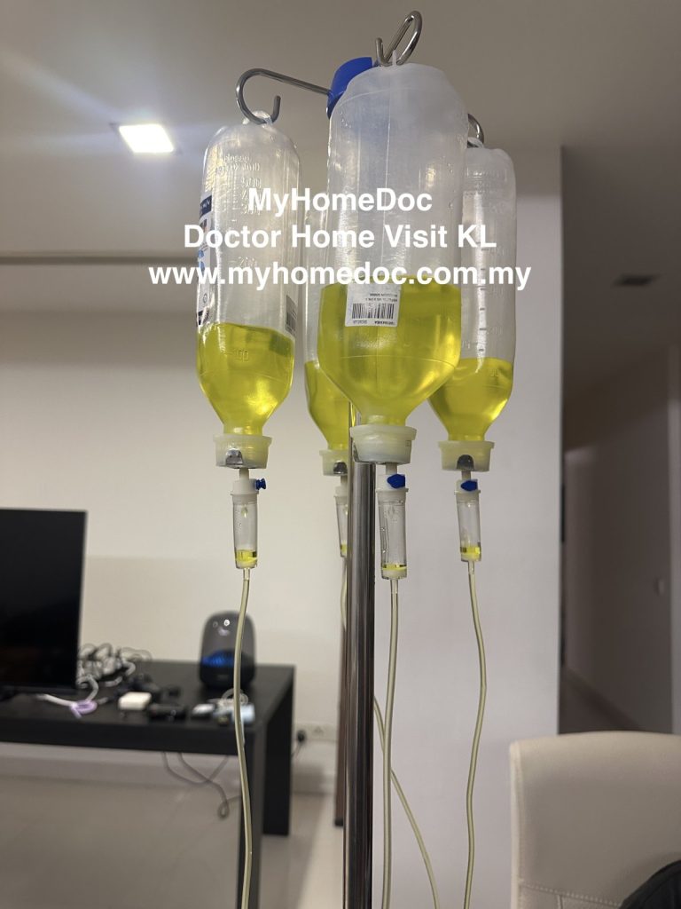 Patients receiving IV Drip Therapy at the comfort of Home