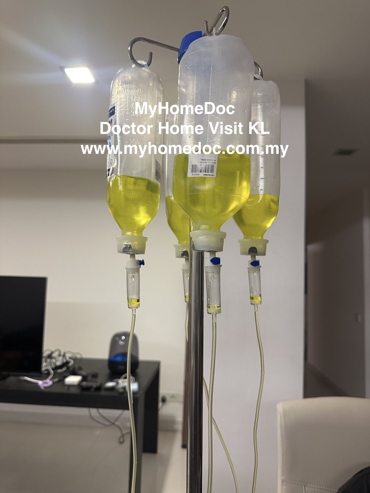 Patients receiving IV Drip Therapy at the comfort of Home