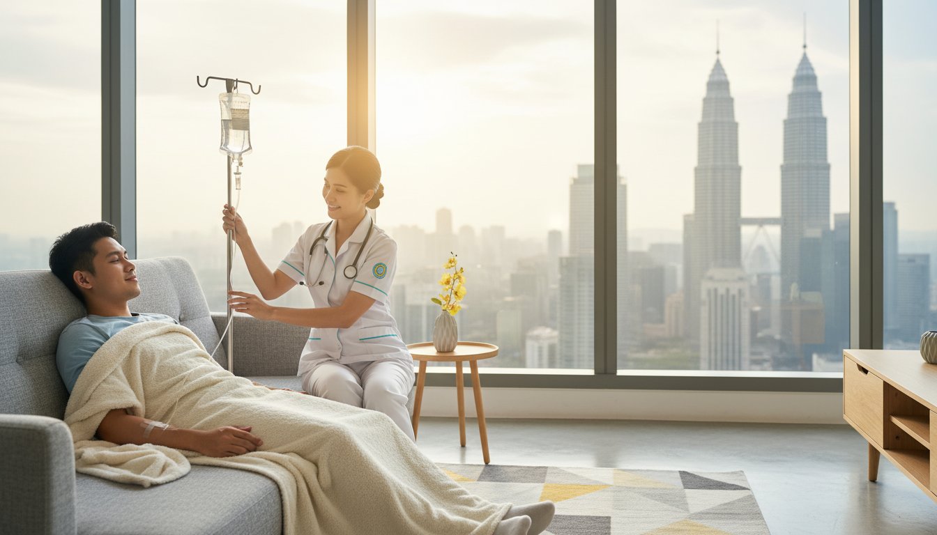 IV Hydration for Hangover Symptoms: Professional At-Home Recovery in Kuala Lumpur