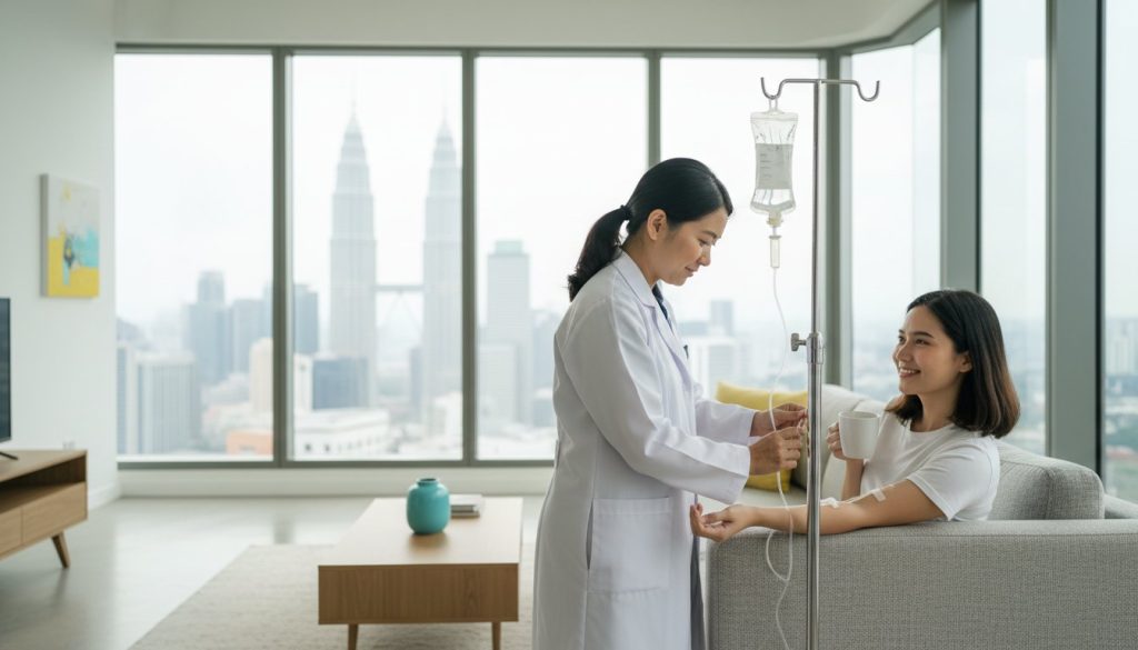 Glutathione IV Drip at Home in KL & Selangor