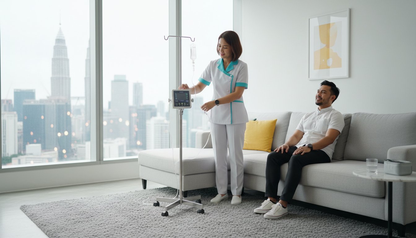 Liver Detox Drip at Home in Kuala Lumpur & Selangor