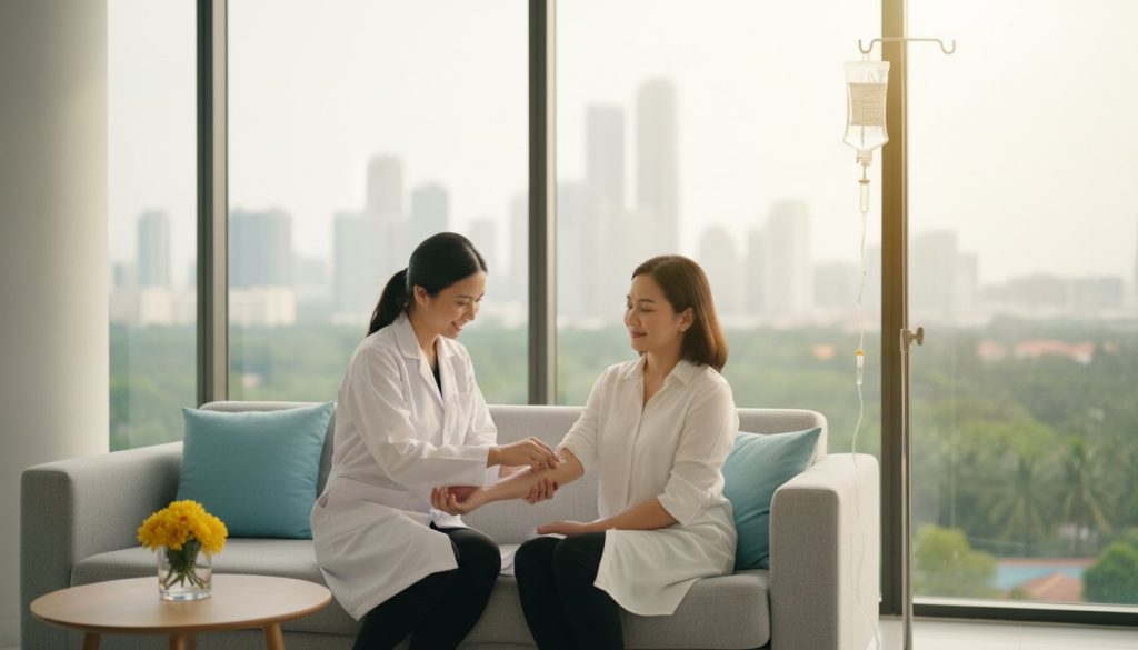 Skinny IV Drip at Home in KL & Selangor: Weight Loss Aid